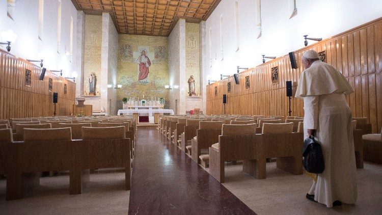 Nella Casa del Divin Maestro gli esercizi spirituali del Papa e della Curia Romana 
