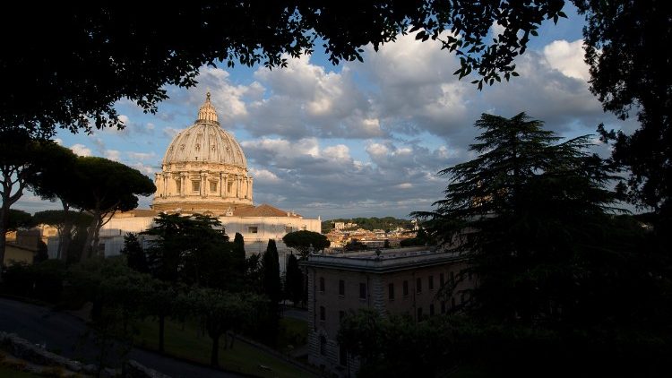 Panoramic of the Dome of St. Peter's Basilica
