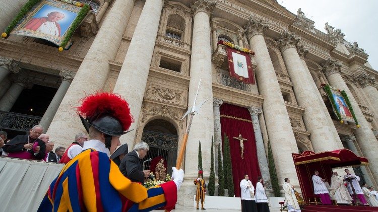Canonizzazione in san Pietro