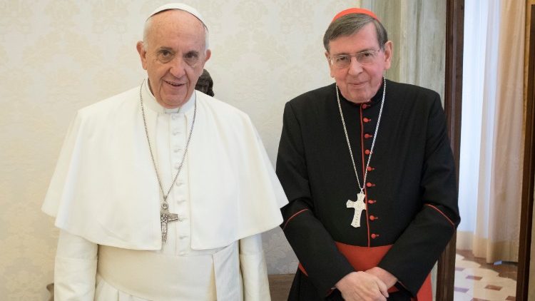 Kardinal Koch mit Papst Franziskus: Archivbild vom Dezember '17