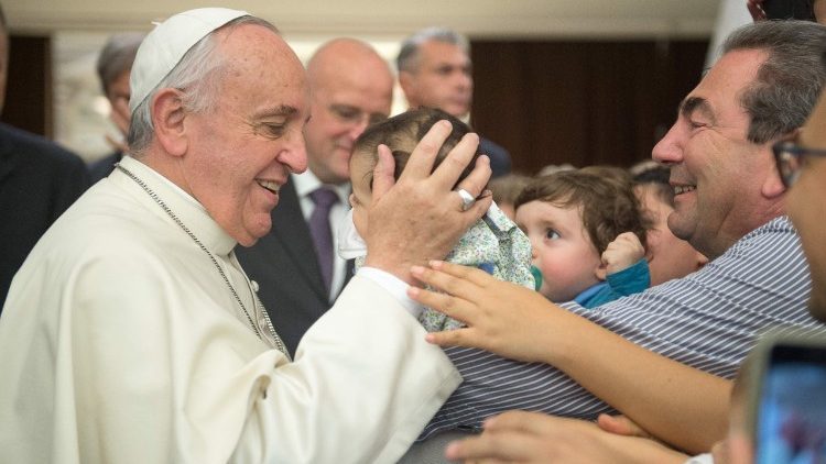 Le Pape François lors d'une audience en novembre 2014