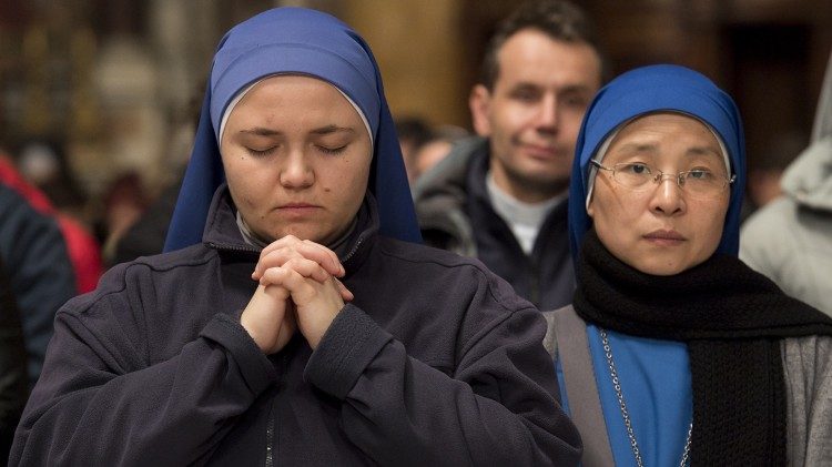 Des religieuses lors de la journée de prière pour la vie consacrée, le 2 février 2017