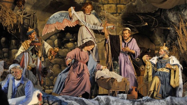 Яслі Божага Нараджэння. Ілюстрацыйнае фота