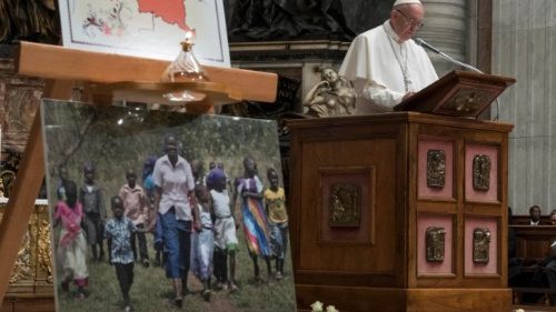 Tutto il mondo prega con il Papa per Congo e Sud Sudan