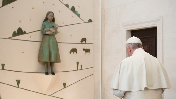 Papa Francisco na Canonização de Santa Jacinta,  Fátima 13 de maio de 2017