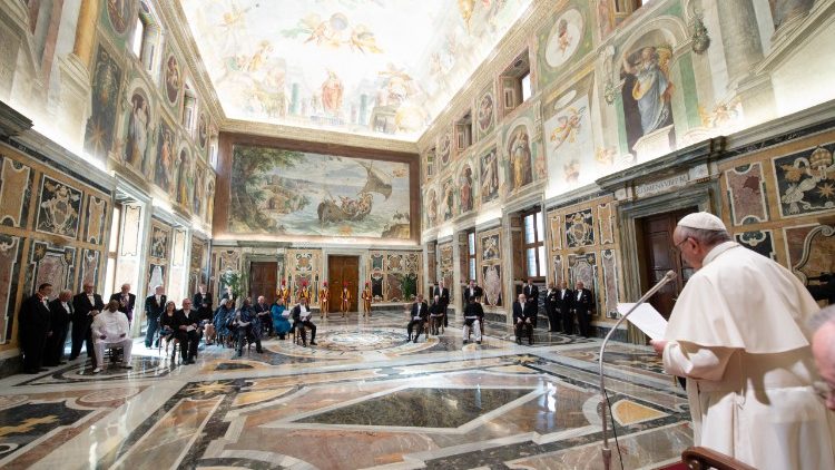 Pope Francis addresses new Ambassadors to the Holy See