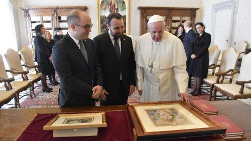 Die Staatsoberhäupter von San Marino in Audienz beim Papst