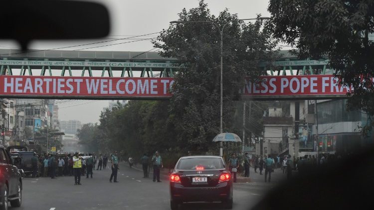 Papstreise nach Bangladesch