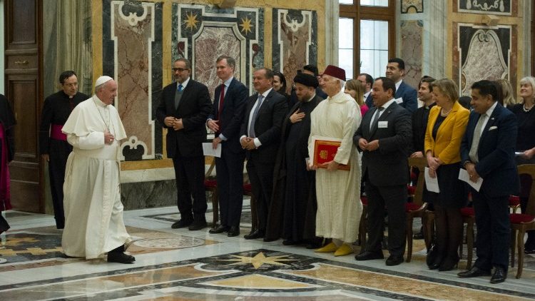 Udienza partecipanti alla Conferenza Tackling violence committed in the name of religion