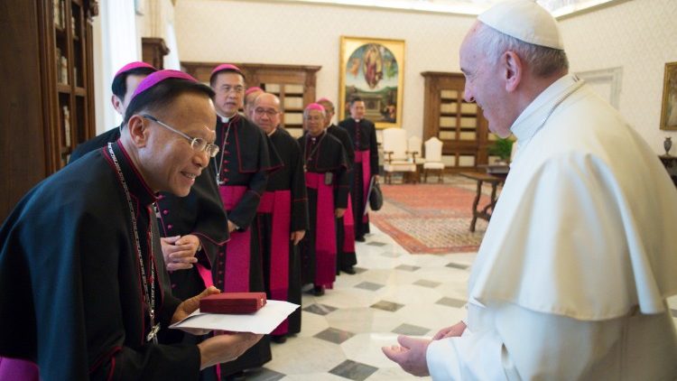 2018-05-03 Biskupi z Tajlandii z wizytą ad limina apostolorum 