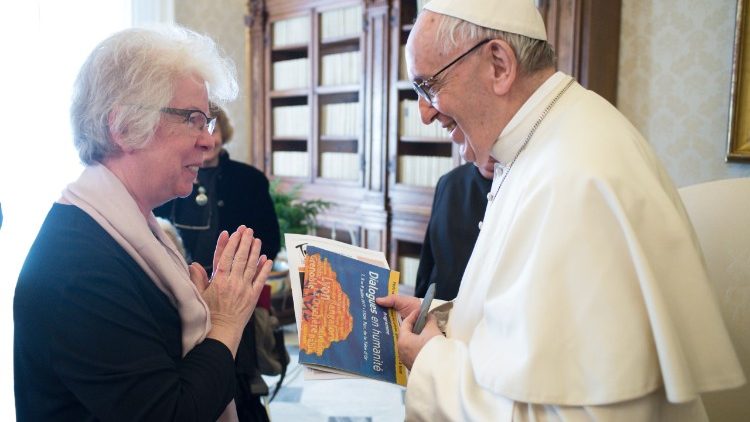 Franziskus bei einer Audienz an diesem Freitag