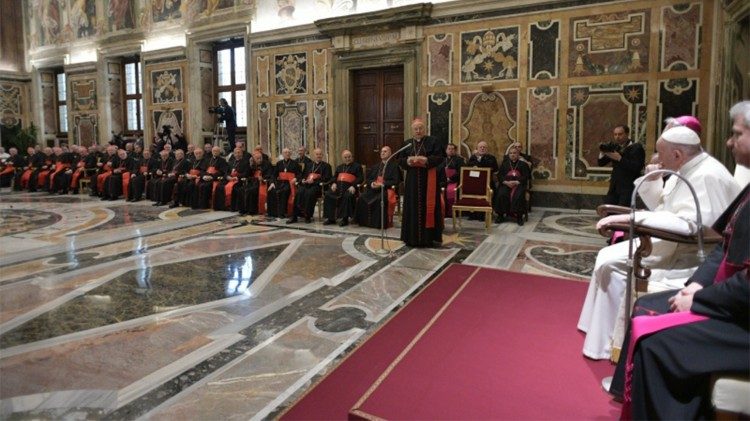 2017.12.21 Auguri Curia Romana