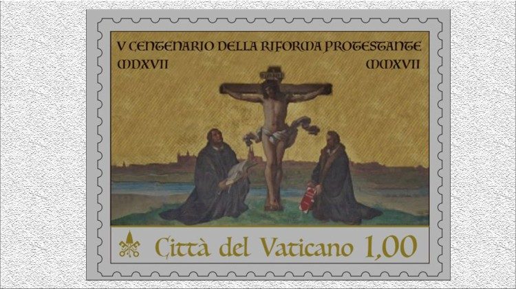 Vatican's new postage stamp on the Protestant Reformation