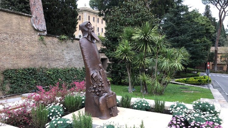  San Gregorio de Narek nei giardini del Vaticano 