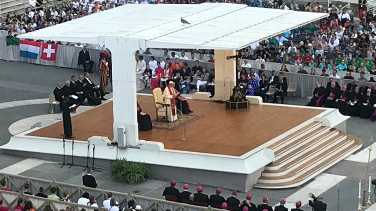 Eindrücke von der Audienz