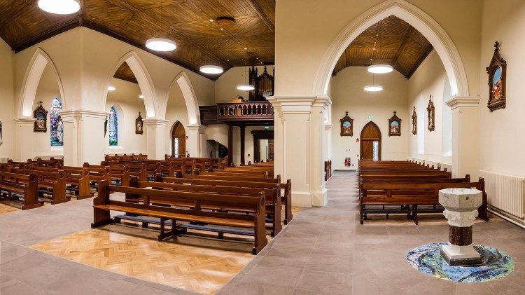 Santuário de Knock cena da aparição