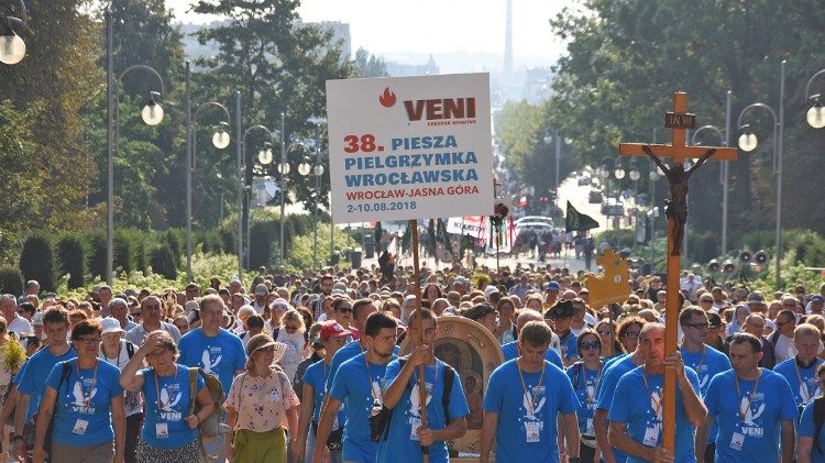 Pielgrzymka wrocławska dotarła na Jasną Górę