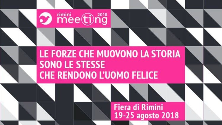 Il manifesto del Meeting di Rimini 2018