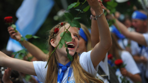 Comincia la 38esima Tendopoli di San Gabriele con centinaia di giovani
