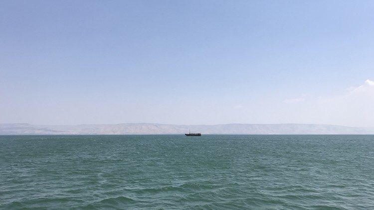 Une vue sur le lac de Tibériade 