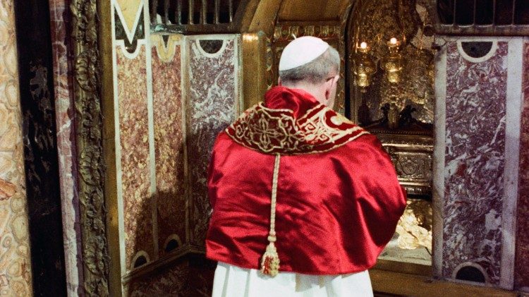 Giovanni Paolo I in preghiera