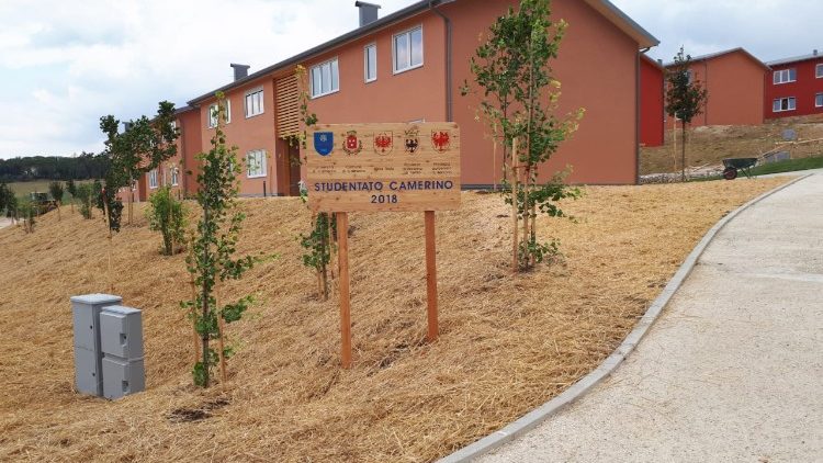 Gli edifici dello  studentato