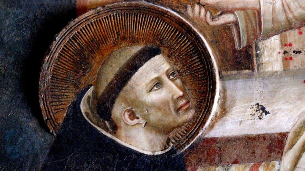 San Nicola da Tolentino, affresco