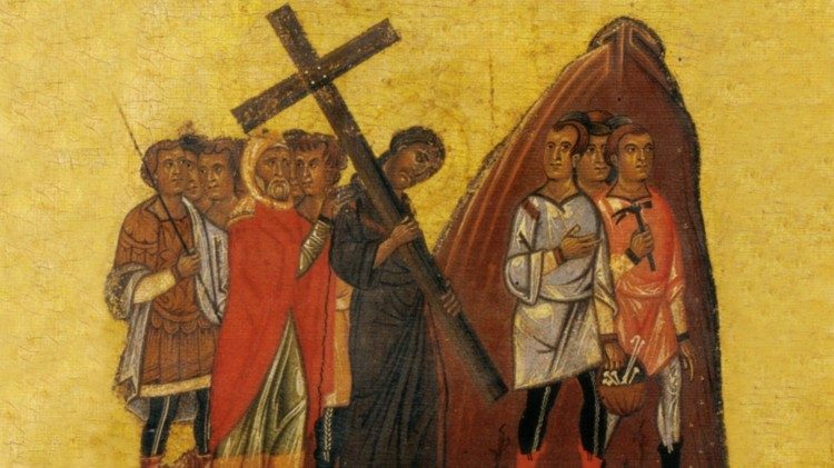 Übergabe des Kreuzes