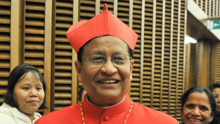 Le cardinal Charles Maung Bo, archevêque de Rangoun