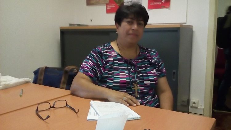 Irmã Maria José González da Caritas Venezuelana