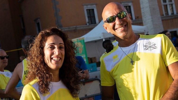 2018.09.23 Via Pacis 2018, Athletica Vaticana e migranti