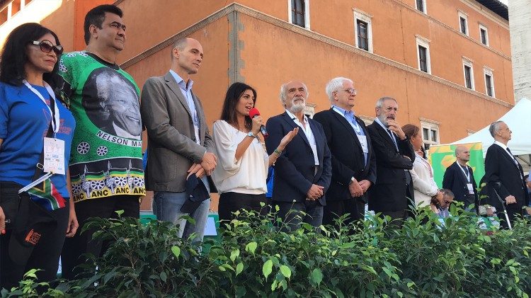 2018.09.23 Via Pacis 2018, Athletica Vaticana e migranti