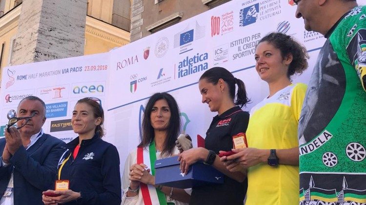 2018.09.23 Via Pacis 2018, Athletica Vaticana e migranti