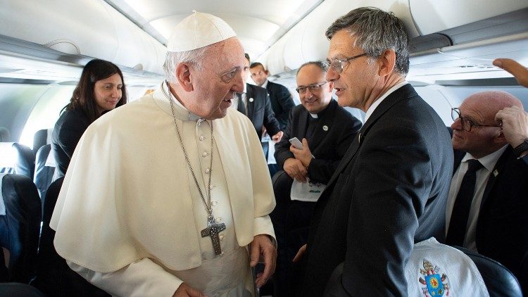 El Papa Francisco y Paolo Ruffini