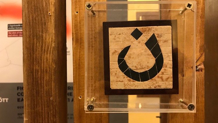 La letra "N" de "Nazareno", símbolo de los cristianos perseguidos en el Medio Oriente 