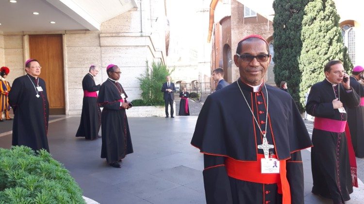 Card. Arlindo Gomes Furtado, Bishop of Santiago, Cabo Verde.