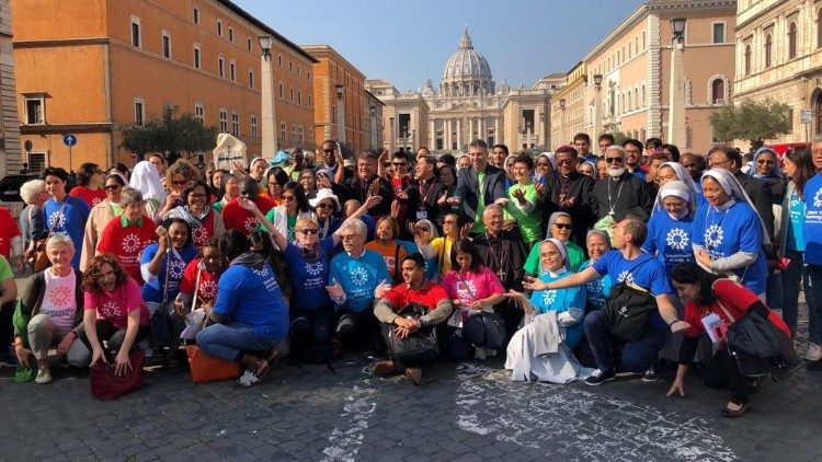 L'arrivo in Piazza San Pietro 