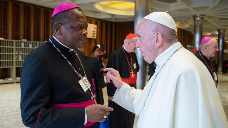 Mgr Fridolin Ambongo Besungu, nouvel archevêque de Kinshasa/RDC (Photo: Vaticannews)