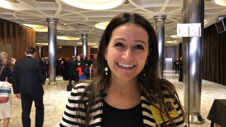 Margherita Anselmi, 34 anni, esperta al Sinodo dei vescovi 