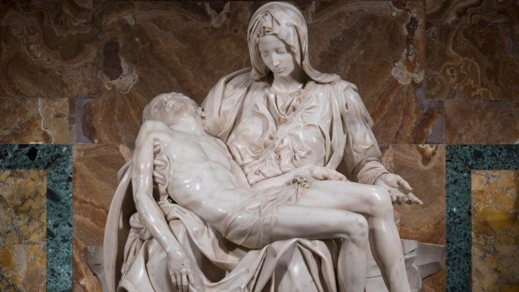 “П’ета” Мікеланджэла асветлена па сцэнарыі “Захад”