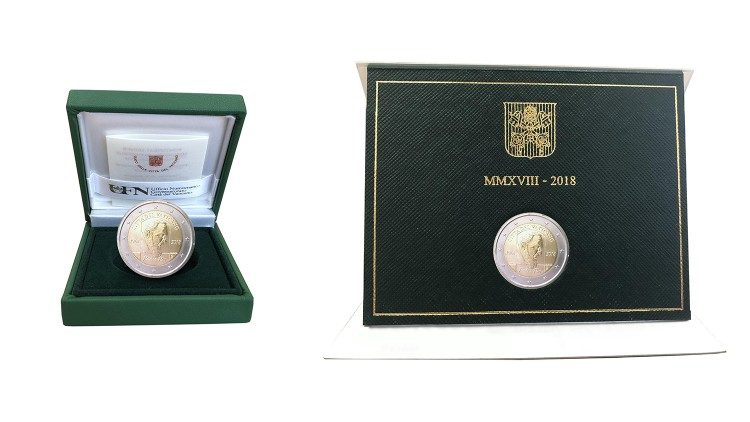 Moneta commemorativa di Padre Pio