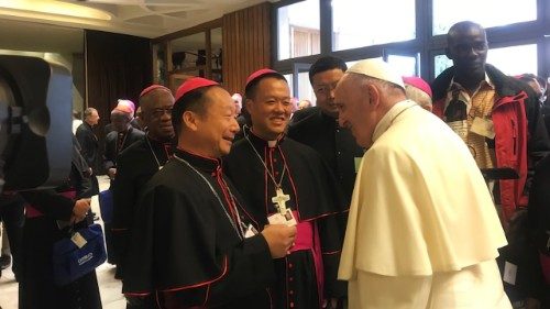 Le Pape François reçoit les deux évêques de Chine continentale