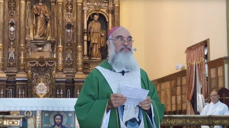 Mgr Ruben Antonio Gonzalez Medina, évêque de Ponce, à Porto Rico.