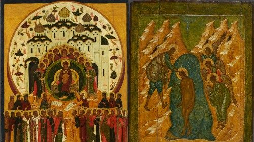 Russische Kunst im Vatikan zu Besuch