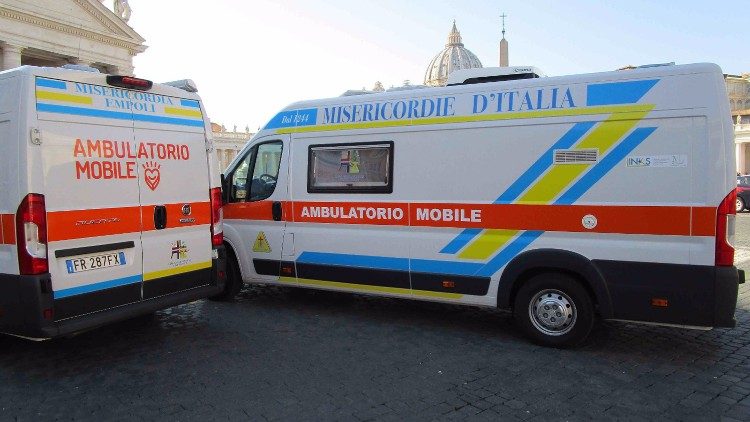 Ambulatori mobili delle Misericordie Italiane per i poveri