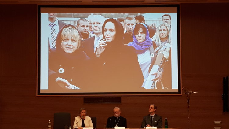 Britain's Ambassador to the Holy See, explains the initiative against sexual violence in conflict launched in 2014.