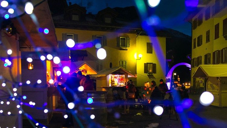 il caratteristico borgo di Ossana