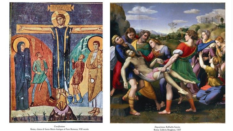 Le opere d'arte riprodotte nel libro  "Maria attraverso la pittura"