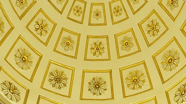 Dettaglio della cupola della Chiesa delle Anime Sante