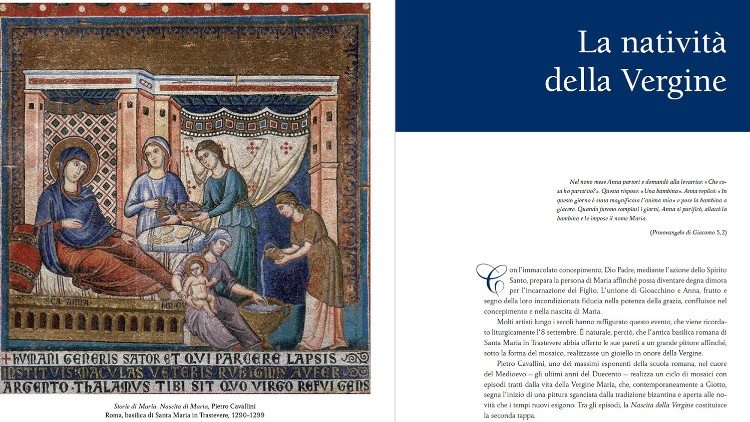 Le opere d'arte riprodotte nel libro  "Maria attraverso la pittura"